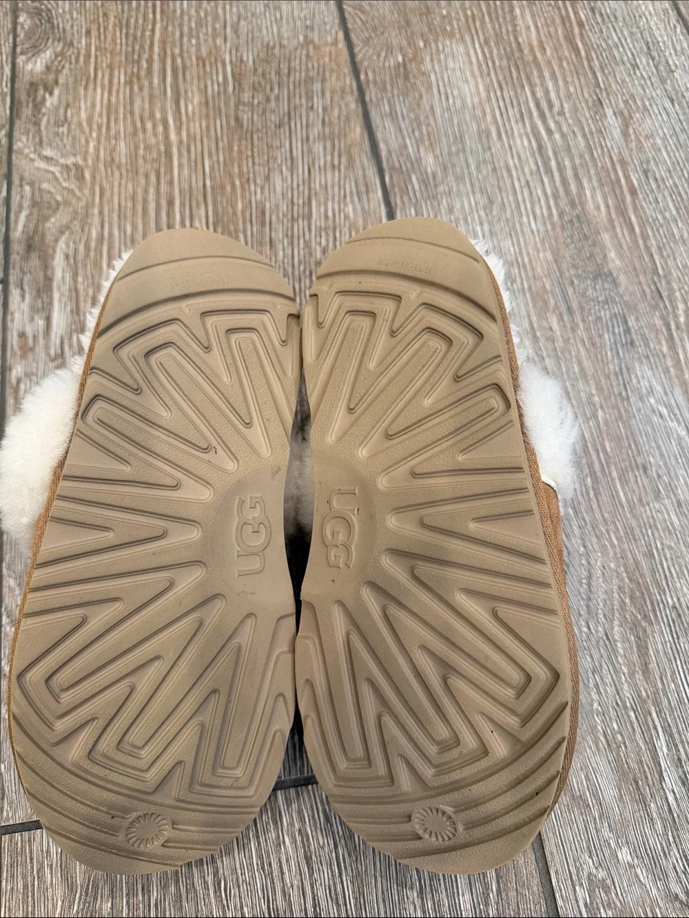 UGG suede clogs
